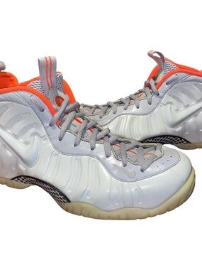Size 12 - Nike Air Foamposite Pro "Pure Platinum" Used No Original Box 2015